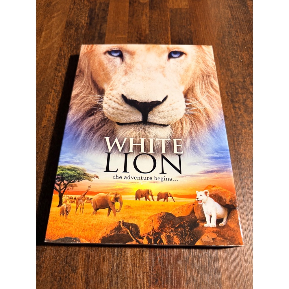 White Lion The Adventure Begins DVD 2010 Screening Copy Live Action Family Movie